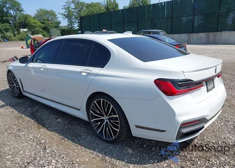 2020 BMW 740I из США, поврежденный, VIN WBA7T2C0XLGL17418